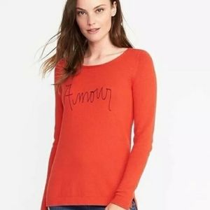 Old Navy Amour Sweater